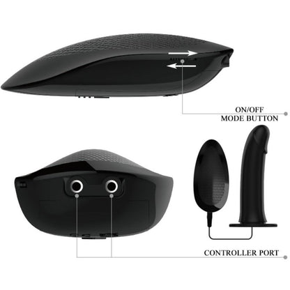 PRETTY LOVE - MARVIN STRAP ON CON VIBRACIÓN Y DILDO HUECO